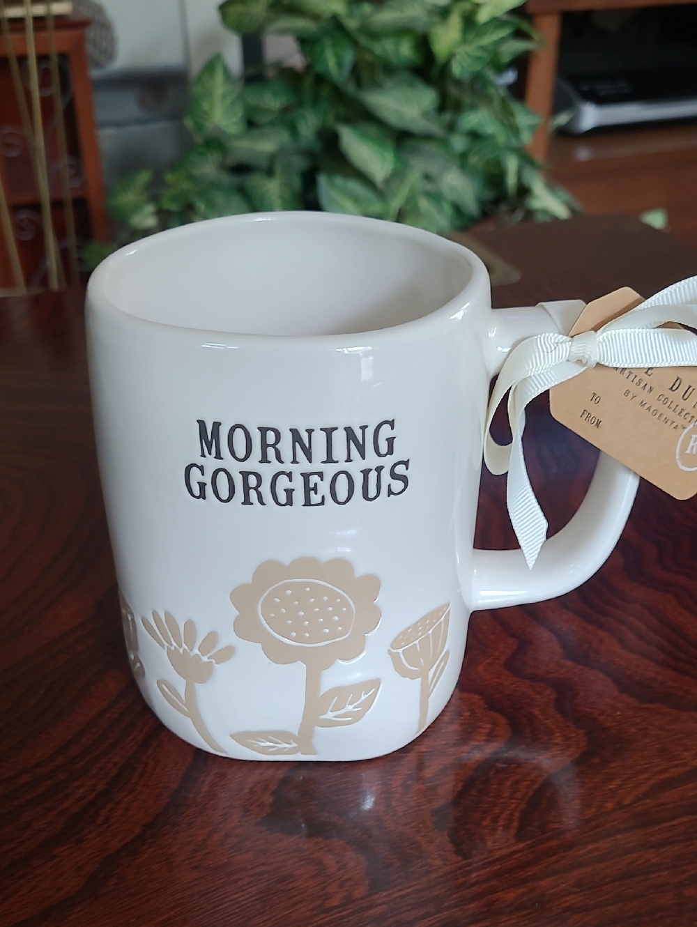 Rae Dunn Morning Mug